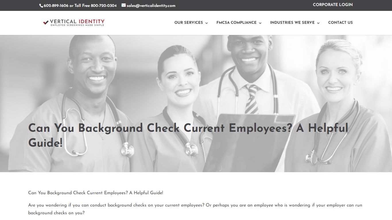 Can You Background Check Current Employees? A Helpful Guide!