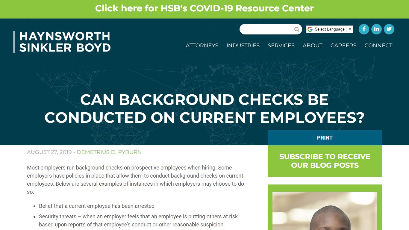 Can Background Checks be Conducted on Current Employees?